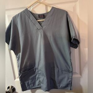 Gray Cherokee scrub top